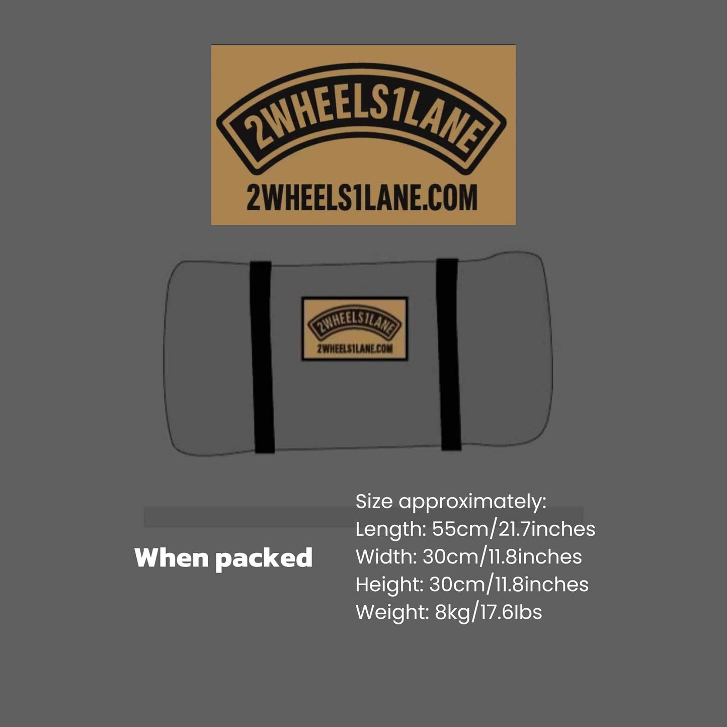 PREORDER THE OUTLAW Motorcycle Camping Tent | 2Wheels1Lane Adventure Swag