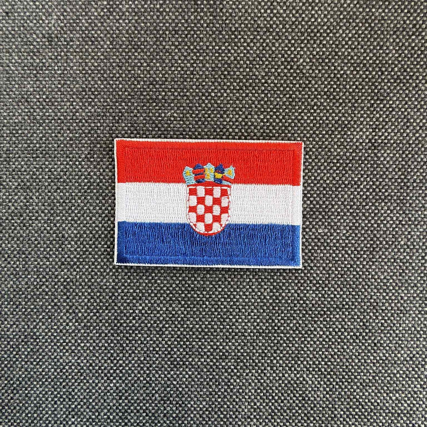 Custom Embroidered Country Flag Patch 4.3×6.3cm – Iron-On or Sew-On
