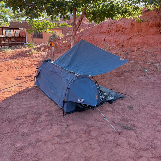OUTLAW Motorcycle Camping Tent | 2Wheels1Lane Adventure Swag