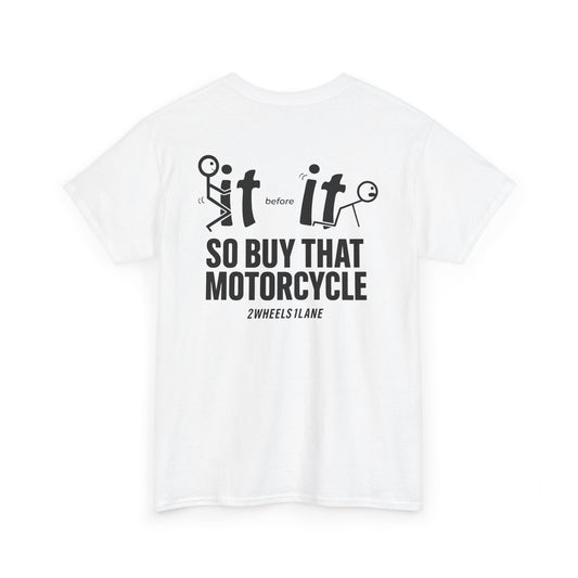 Motorcycle T-Shirt, Bold Biker Graphic Tee | 2Wheels1Lane