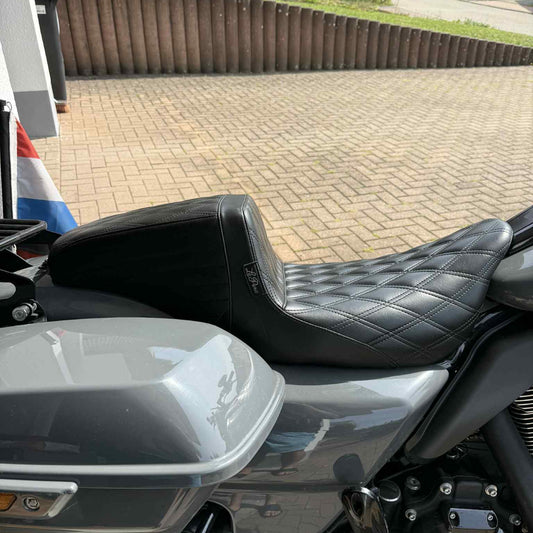 Used LePera Seat KickFlip, Diamond Seating, 2008-2024 Harley Touring