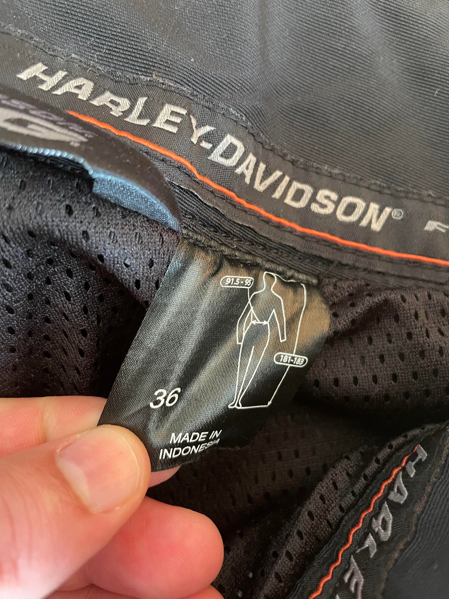 Harley-Davidson FXRG Men’s Overtrousers – Waterproof Black Size 36