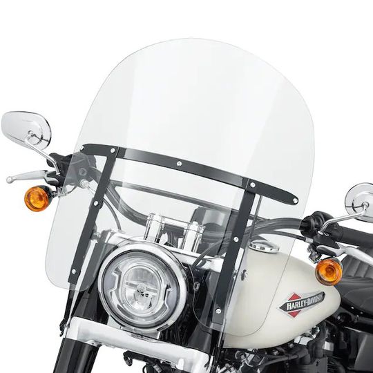 Used Harley-Davidson King-Size 18" Windshield – Detachables