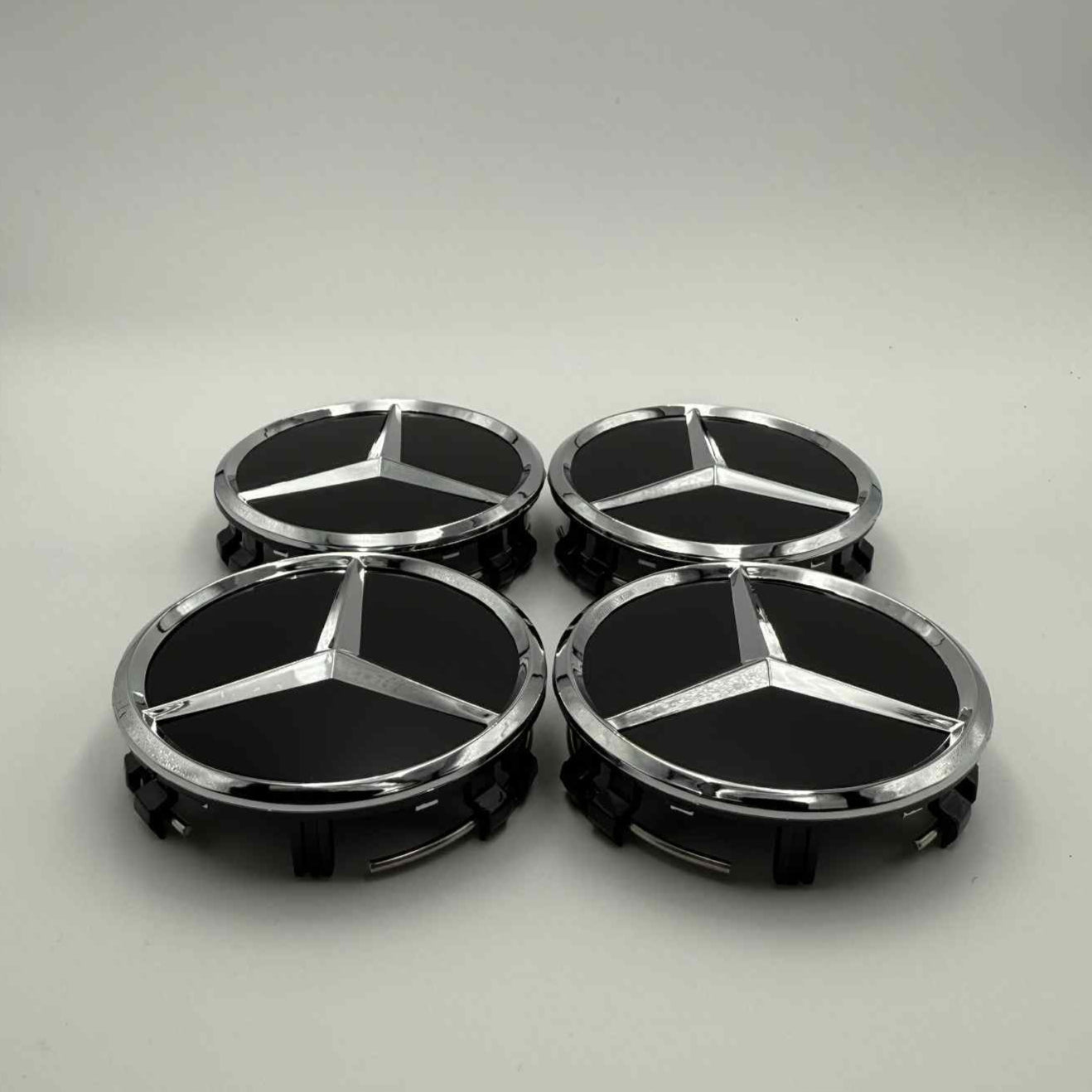 4pcs 75mm / 2.95" Fits Mercedes-Benz Wheel Center Caps