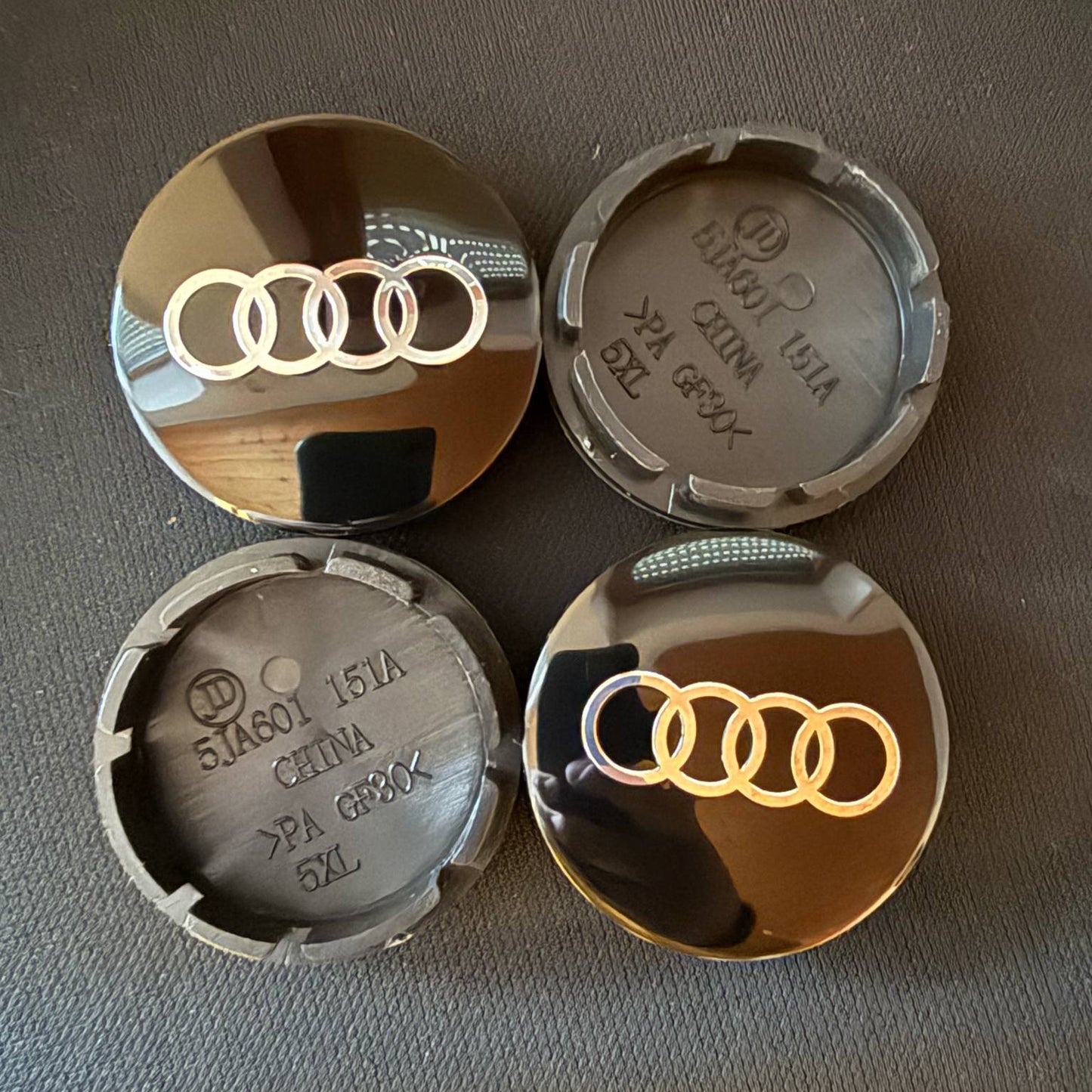 4Pcs Audi 56mm / 51mm Audi Wheel Hub Centre Caps
