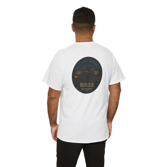 Bold Rider Motorcycle T-Shirt – Humor Graphic by 2Wheels1Lane