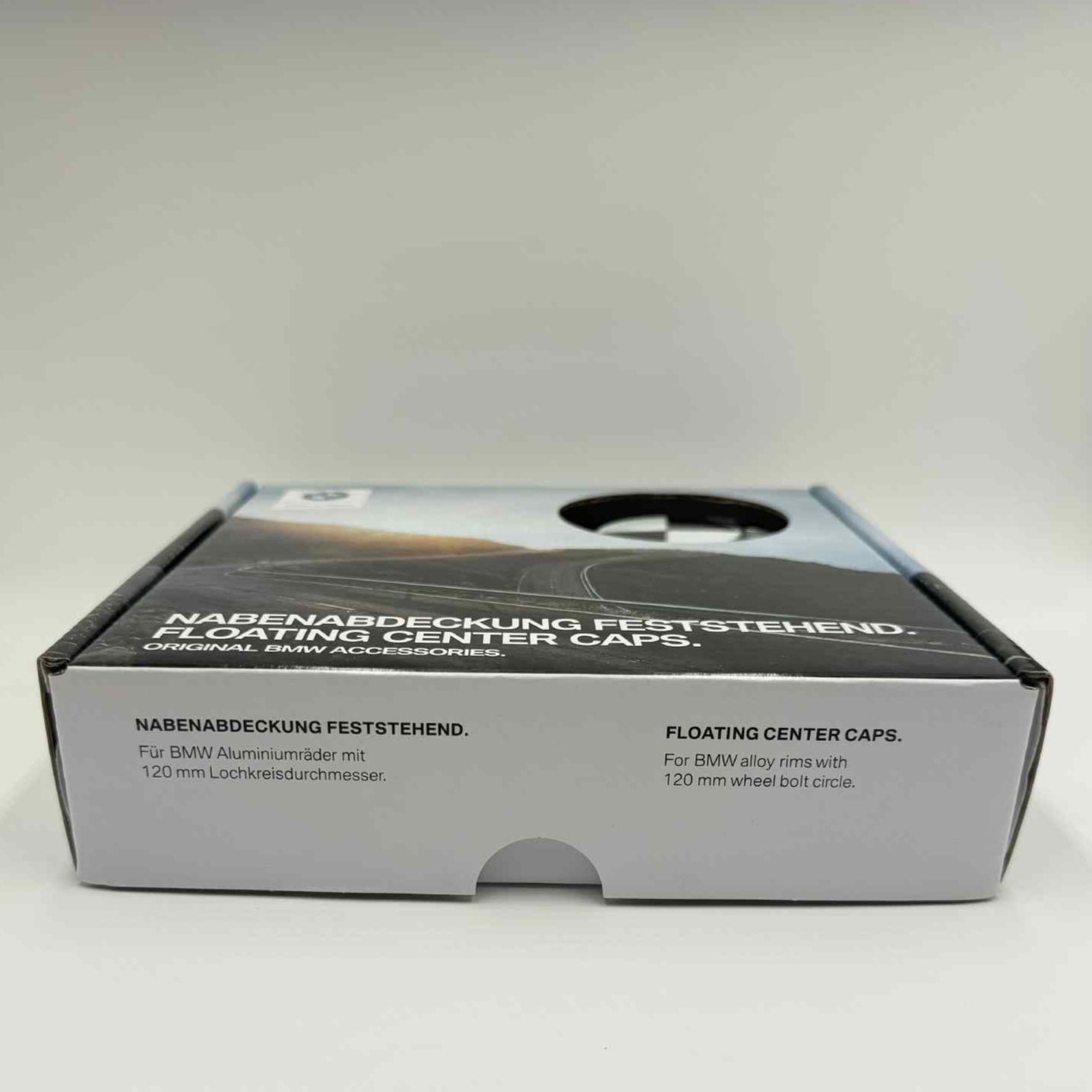 4pcs 68mm Floating BMW Wheel Center Caps – Spinning Logo Covers