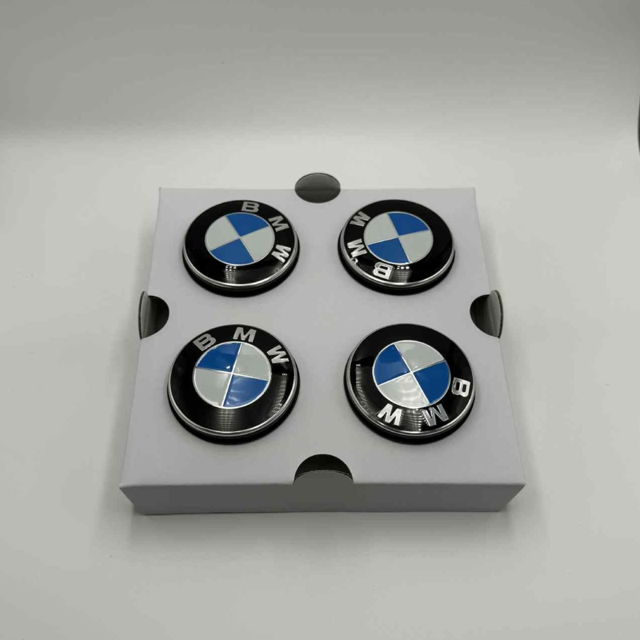 4pcs 56mm BMW Floating Wheel Center Caps – Self-Leveling