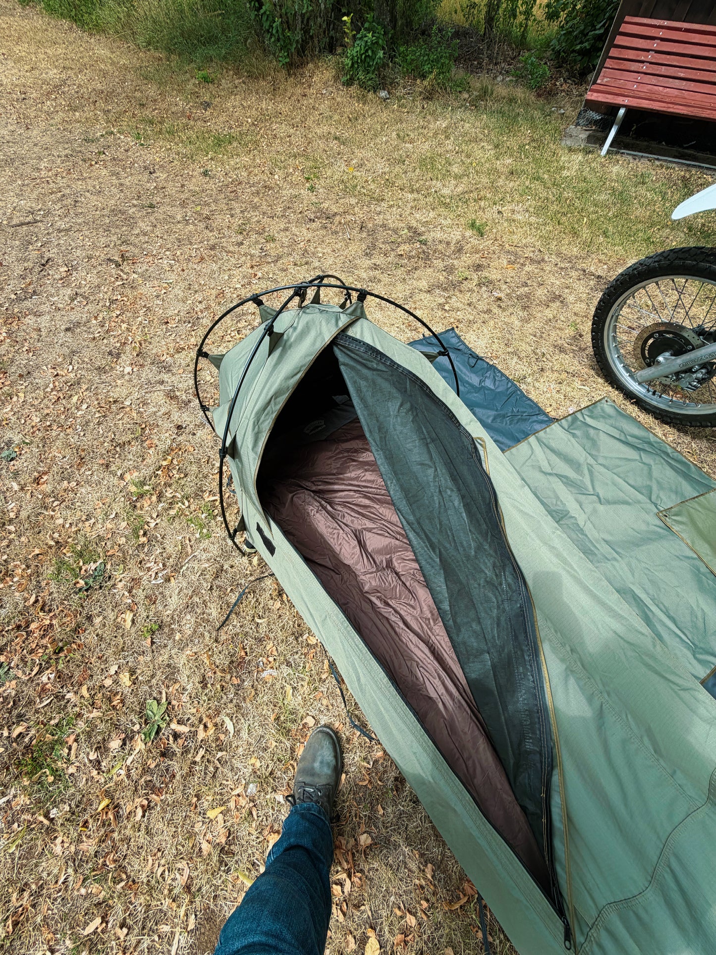 PREORDER- 2Wheels1Lane MACUN Motorcycle Camping Tent