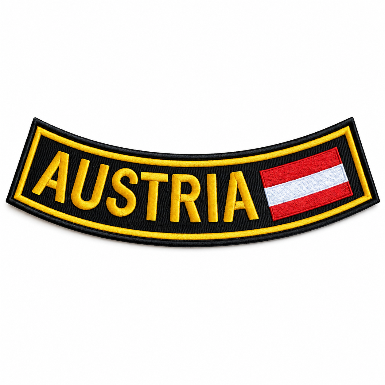 Austria Rocker Patch | Biker Vest Patch