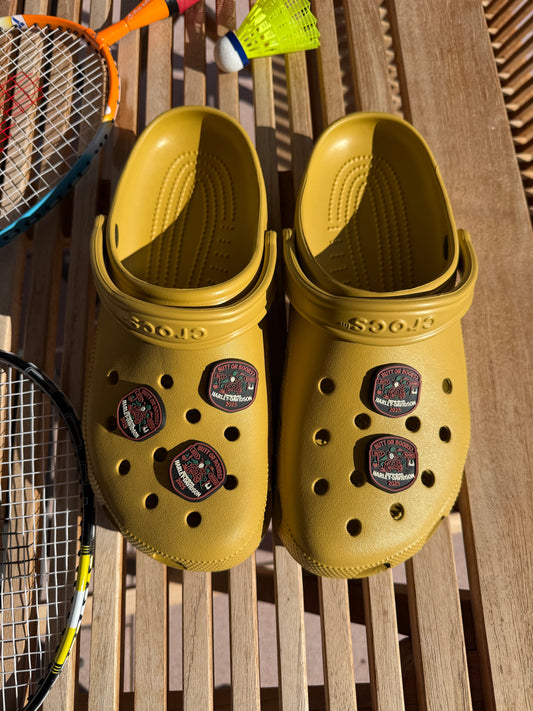 Funny Crocs Charm Jibbitz – Biker Style Accessory for Harley-Davidson Fans