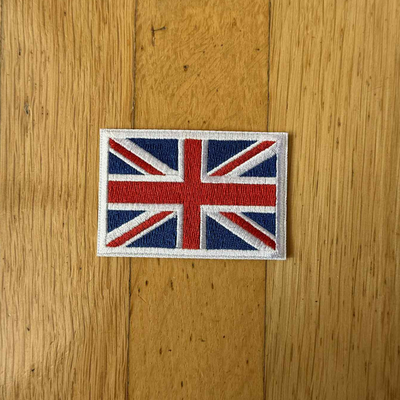 Custom Embroidered Country Flag Patch 4.3×6.3cm – Iron-On or Sew-On