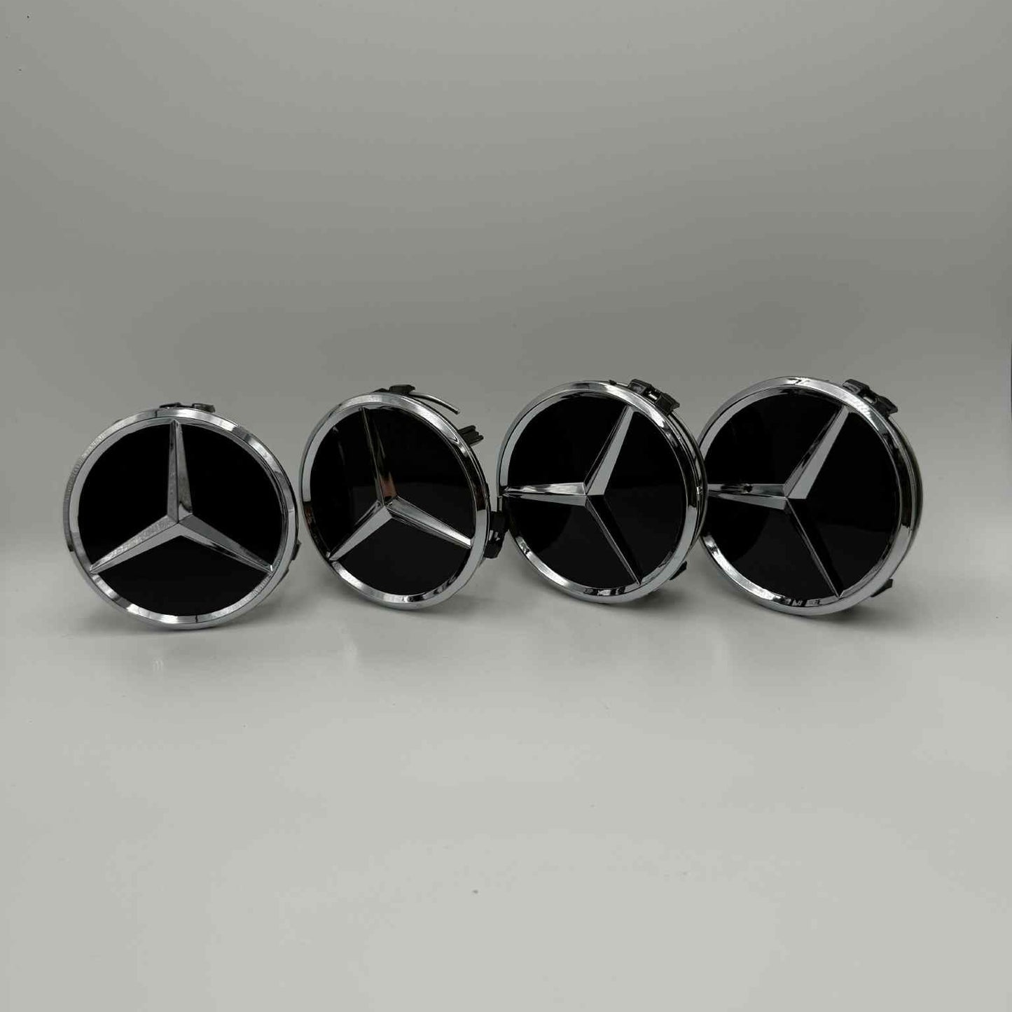 4pcs 75mm / 2.95" Fits Mercedes-Benz Wheel Center Caps
