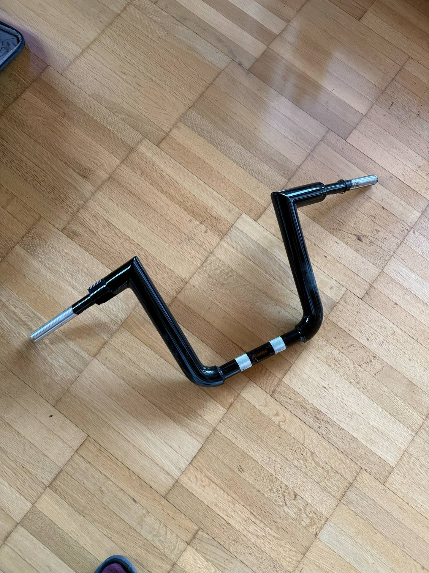 Thunderbike Atlas Handlebar 35cm Black – For Harley-Davidson Road Glide