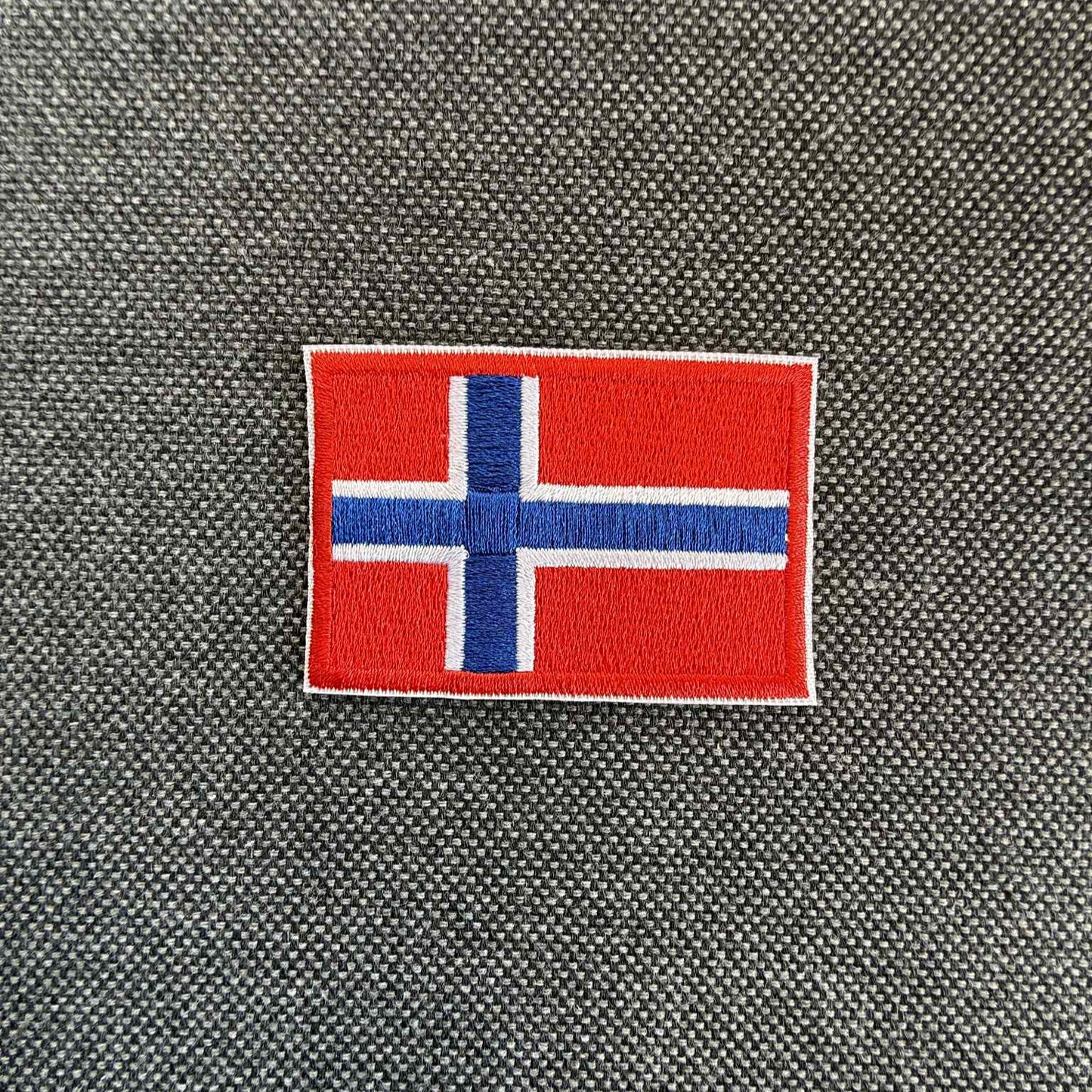Custom Embroidered Country Flag Patch 4.3×6.3cm – Iron-On or Sew-On
