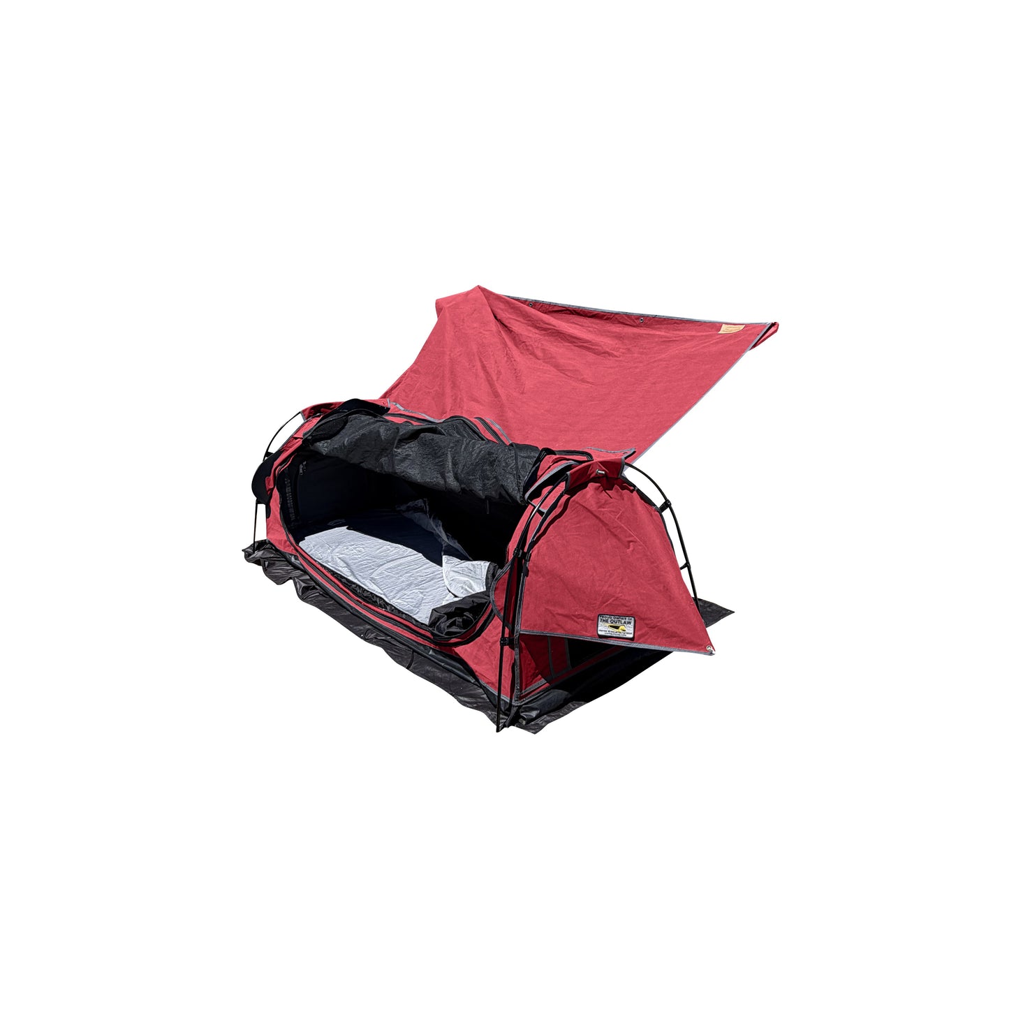 Outlaw Rouge Edition Motorcycle Camping Tent | 2Wheels1Lane Adventure Swag