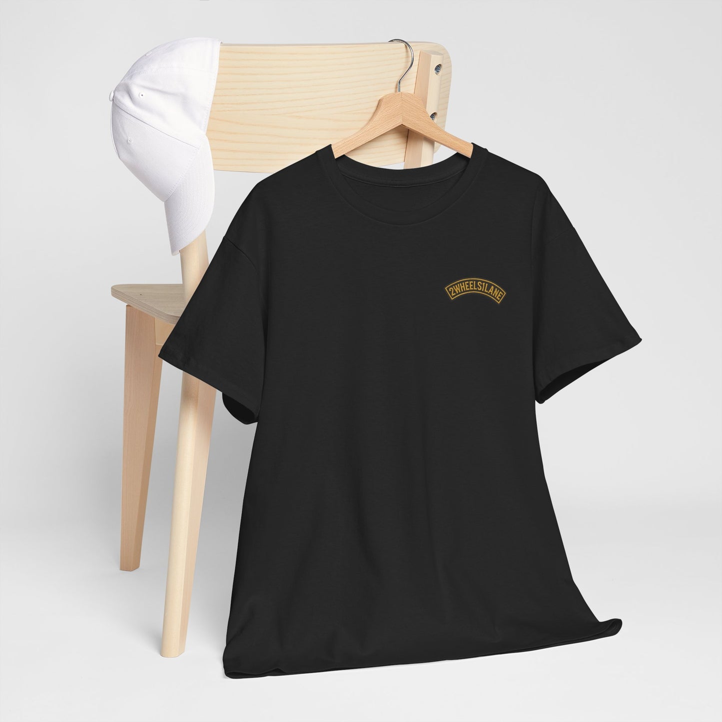 Motorcycle T-Shirt, Bold Biker Graphic Tee | 2Wheels1Lane