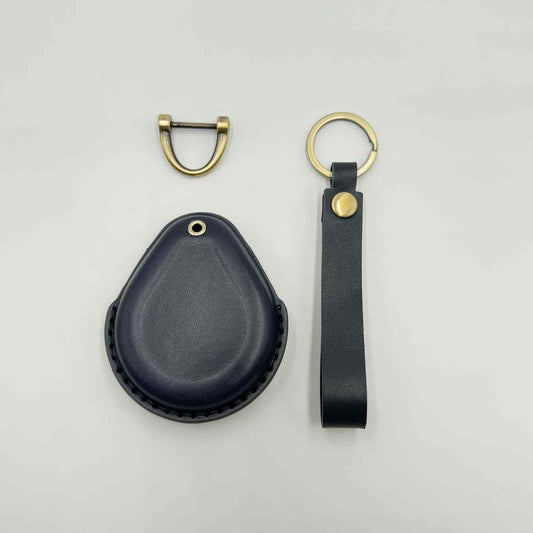 Blue Leather Harley-Davidson Key Fob Cover – 2023 & Earlier