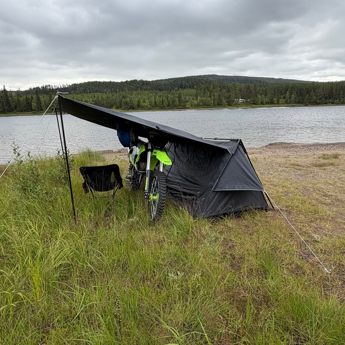 PREORDER 2RUNNER – 2 Person Motorcycle Camping System
