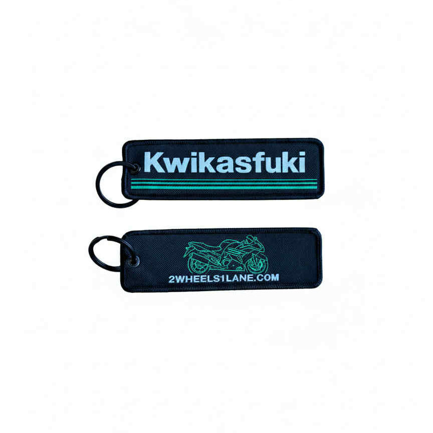 Motorcycle Key Tag – Kwikasfuki (13cm x 4cm)