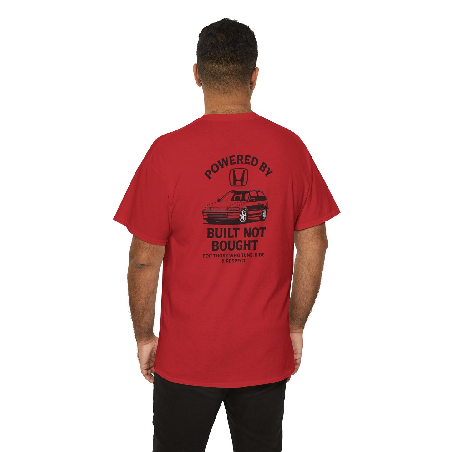 “Built Not Bought” T-Shirt – Car Enthusiast Streetwear