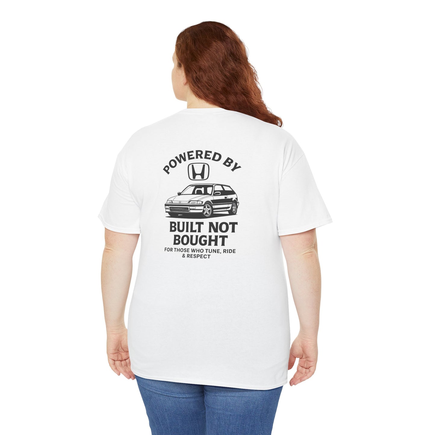 “Built Not Bought” T-Shirt – Car Enthusiast Streetwear
