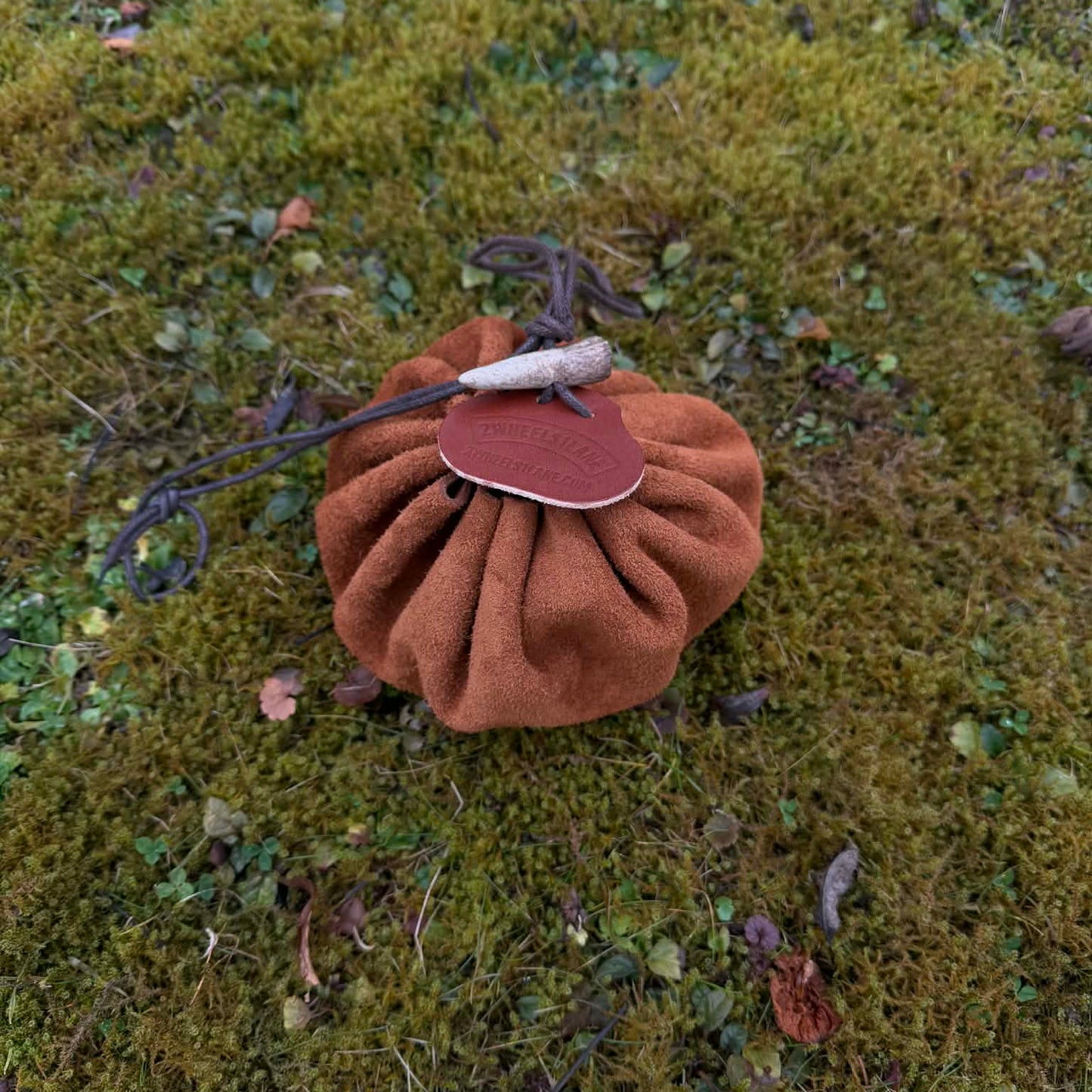 The Outlander Suede Camp Roll, Motorcycle Bushcraft Utility Mat & Gear Pouch