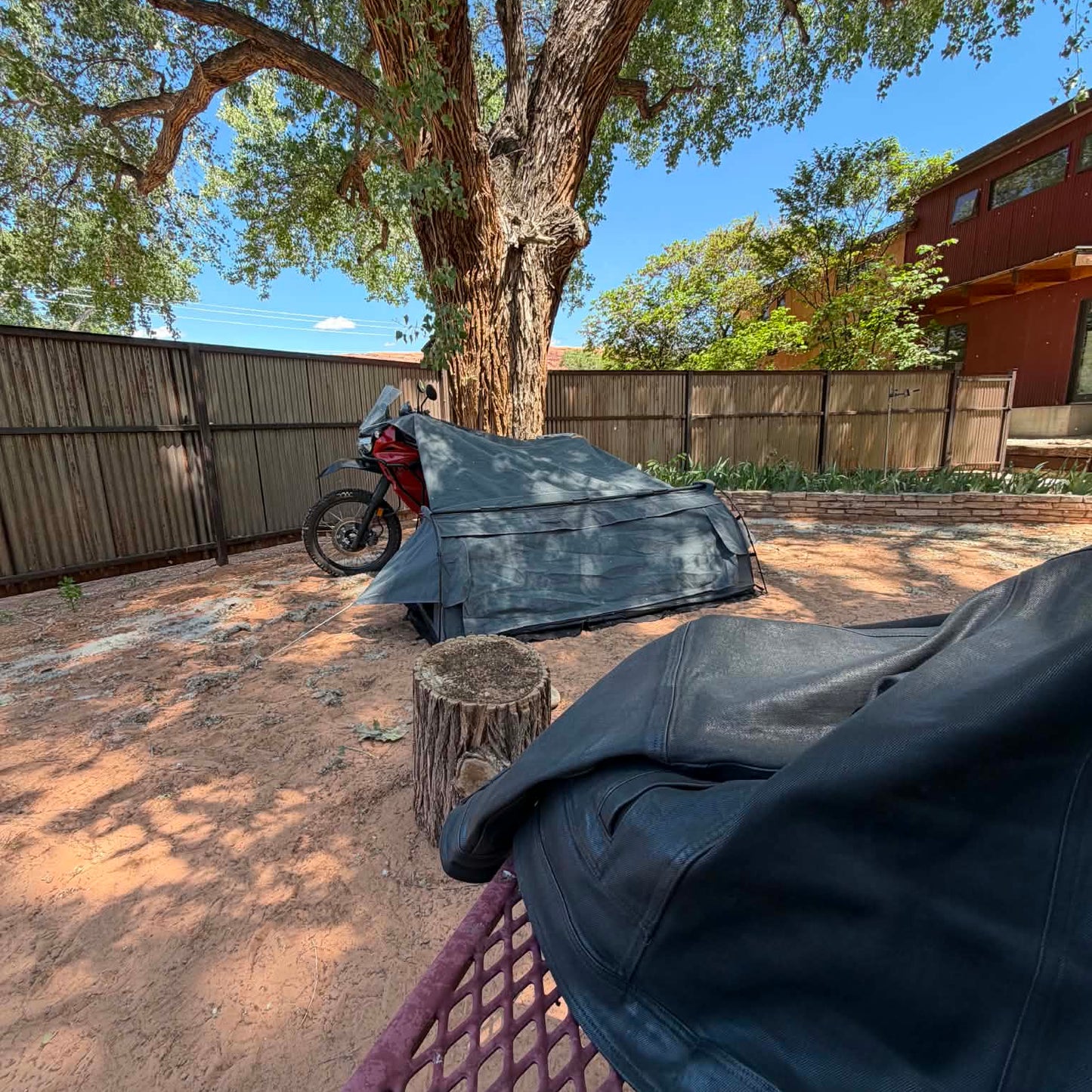 OUTLAW Motorcycle Camping Tent | 2Wheels1Lane Adventure Swag