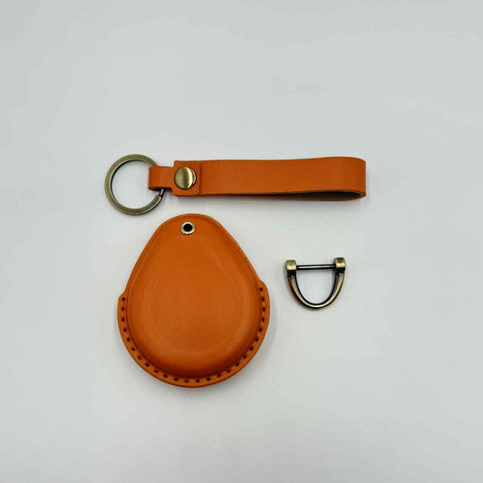 Orange Leather Harley-Davidson Key Fob Cover – 2023 & Earlier