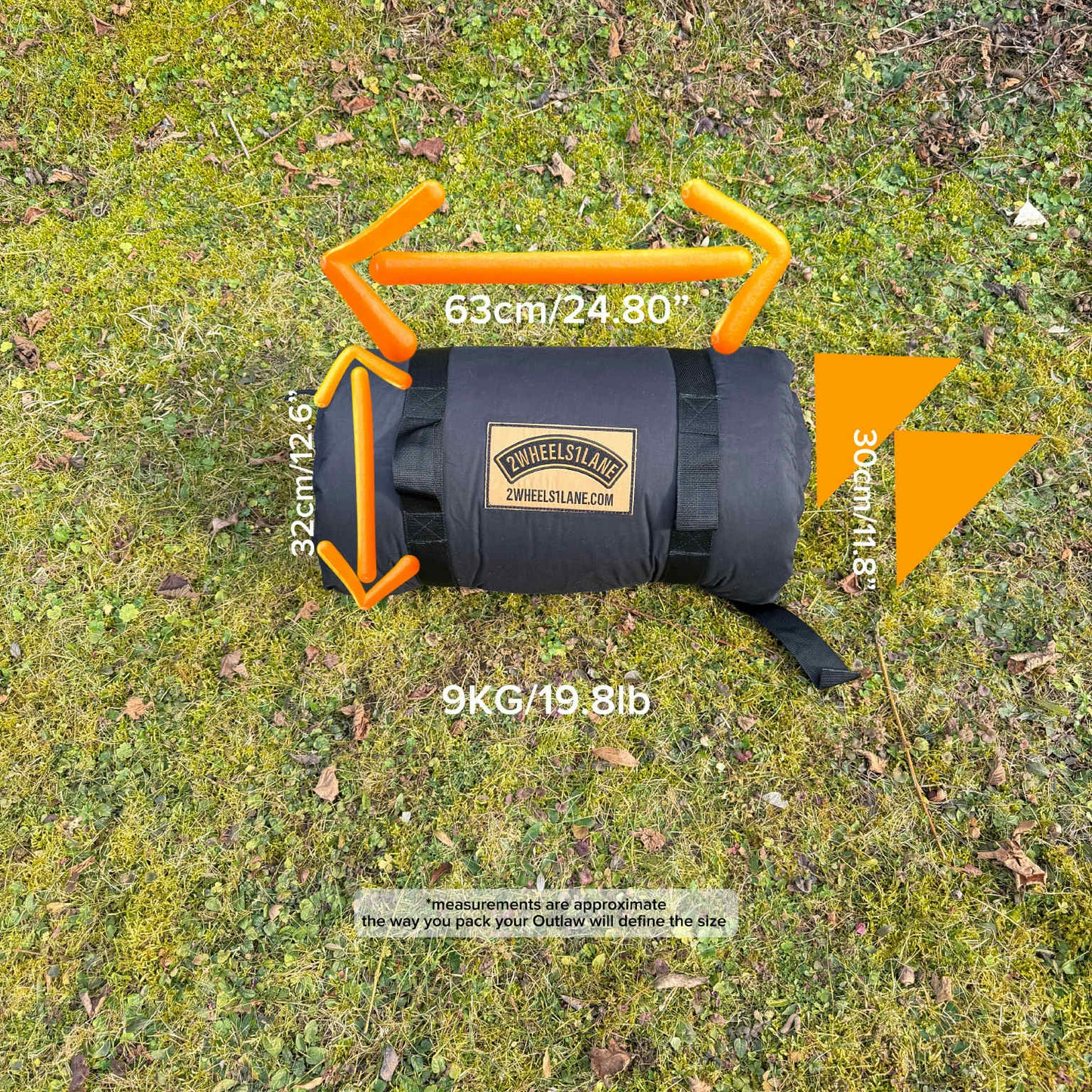 THE OUTLAW Motorcycle Camping Tent | 2Wheels1Lane Adventure Swag