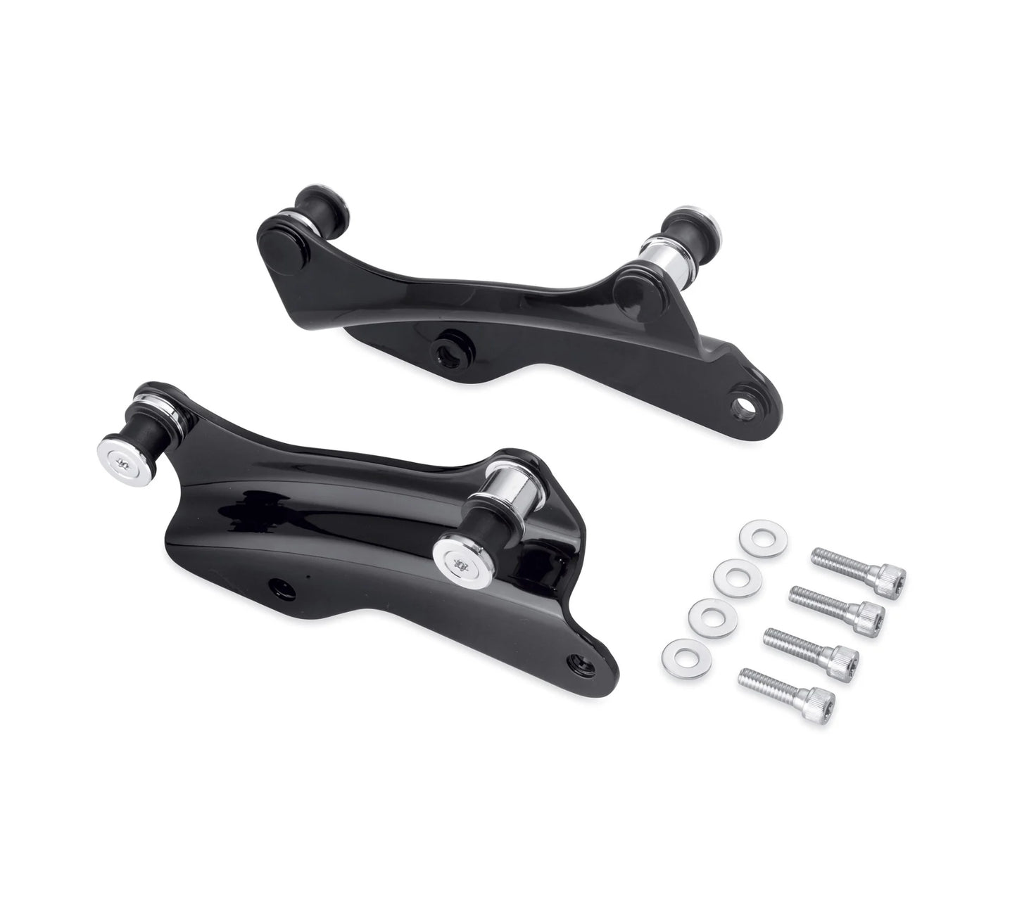 Pre-Owned Harley Davidson 4 Point Docking Hardware Kit - Gloss Black