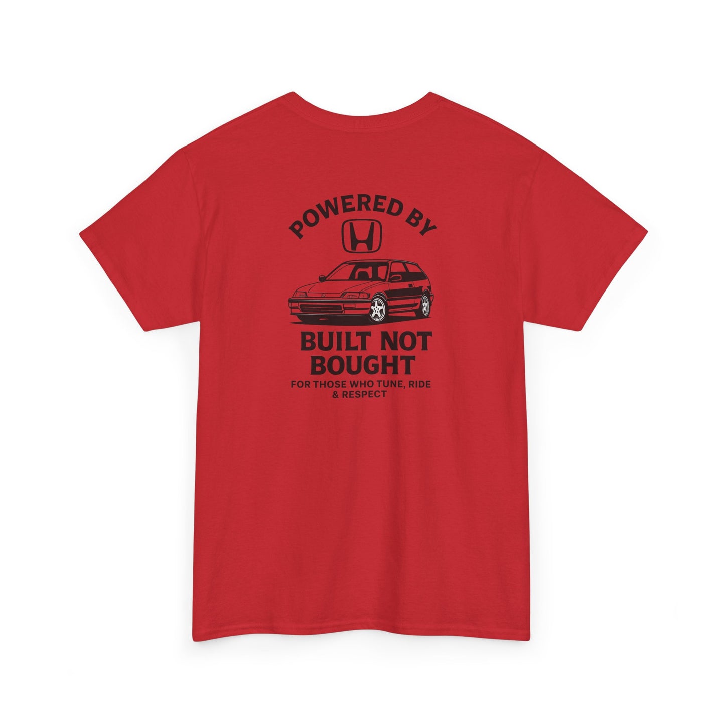 “Built Not Bought” T-Shirt – Car Enthusiast Streetwear