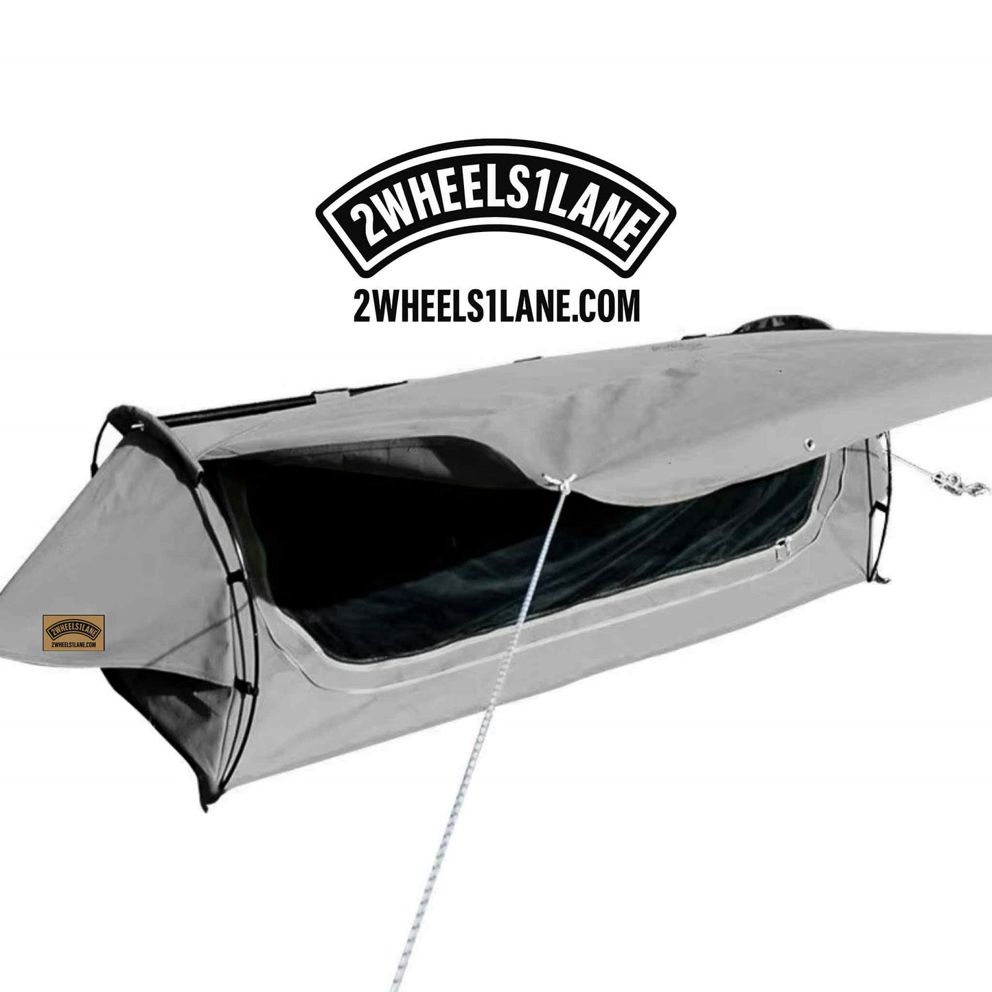 PREORDER THE OUTLAW Motorcycle Camping Tent | 2Wheels1Lane Adventure Swag