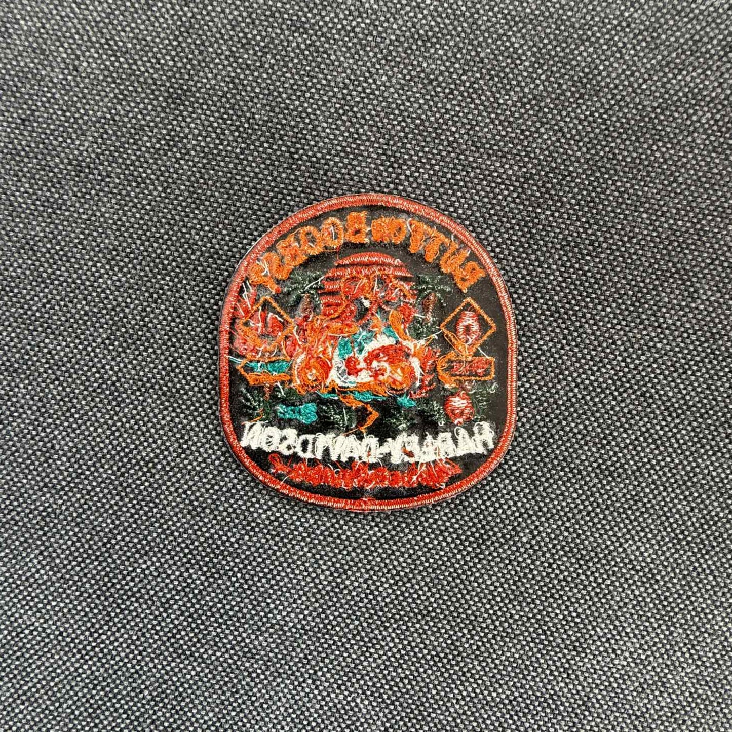 7cm Harley Davidson Patch – Embroidered Sew-On & Iron-On Motorcycle Patch