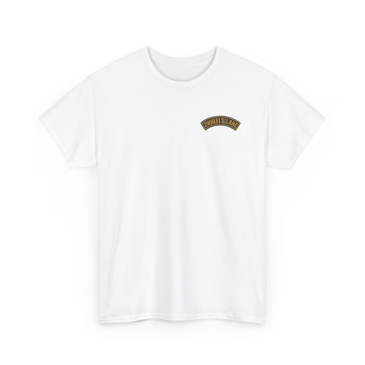 Motorcycle T-Shirt, Bold Biker Graphic Tee | 2Wheels1Lane
