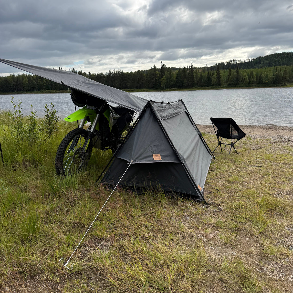 PREORDER 2RUNNER – 2 Person Motorcycle Camping System