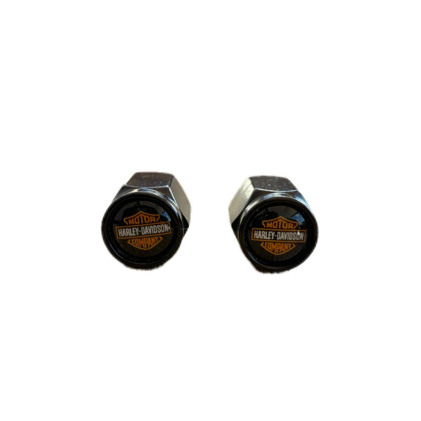 Harley-Davidson Logo Valve Caps – Pair (2 pcs)