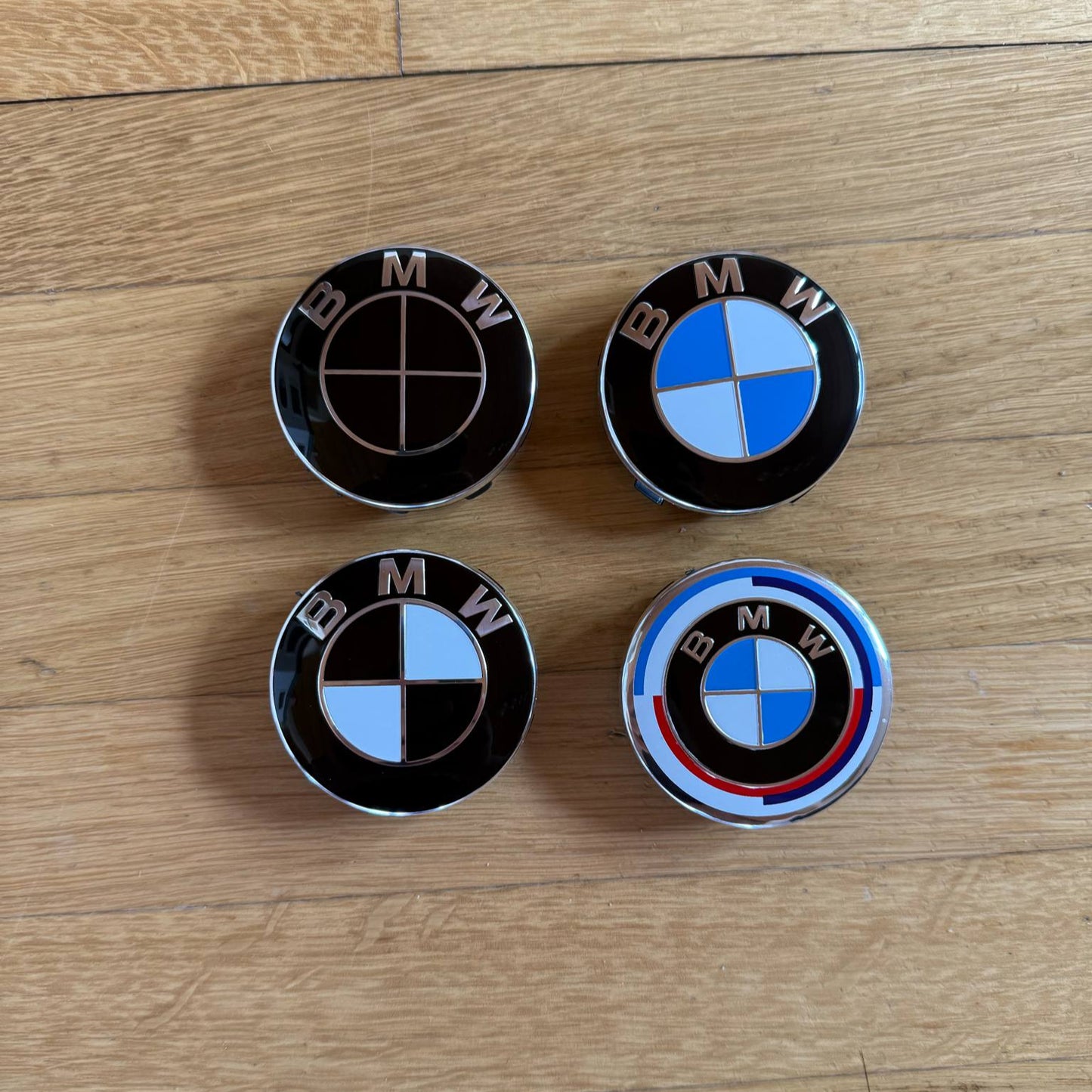4pcs 56mm / 2.20" BMW Wheel Center Caps – Snap-In