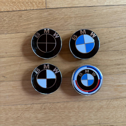 4pcs 56mm / 2.20" BMW Wheel Center Caps – Snap-In