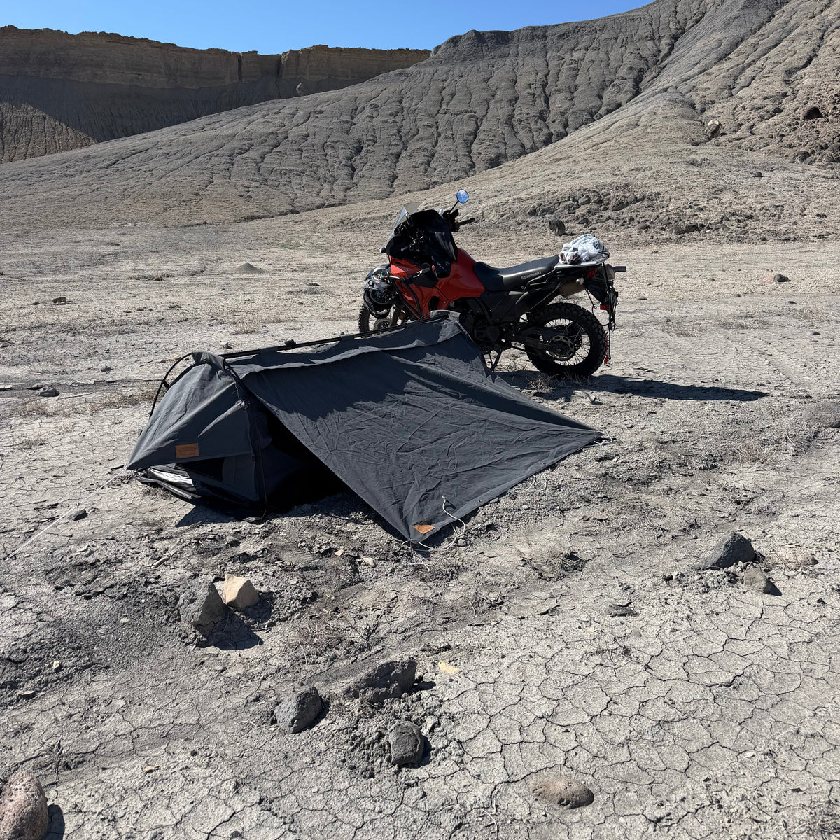 2Wheels1Lane OUTLAW Motorcycle Camping Tent