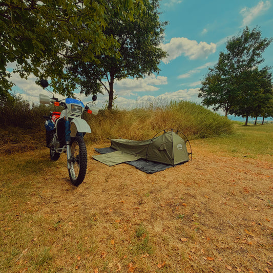 PREORDER- 2Wheels1Lane MACUN Motorcycle Camping Tent
