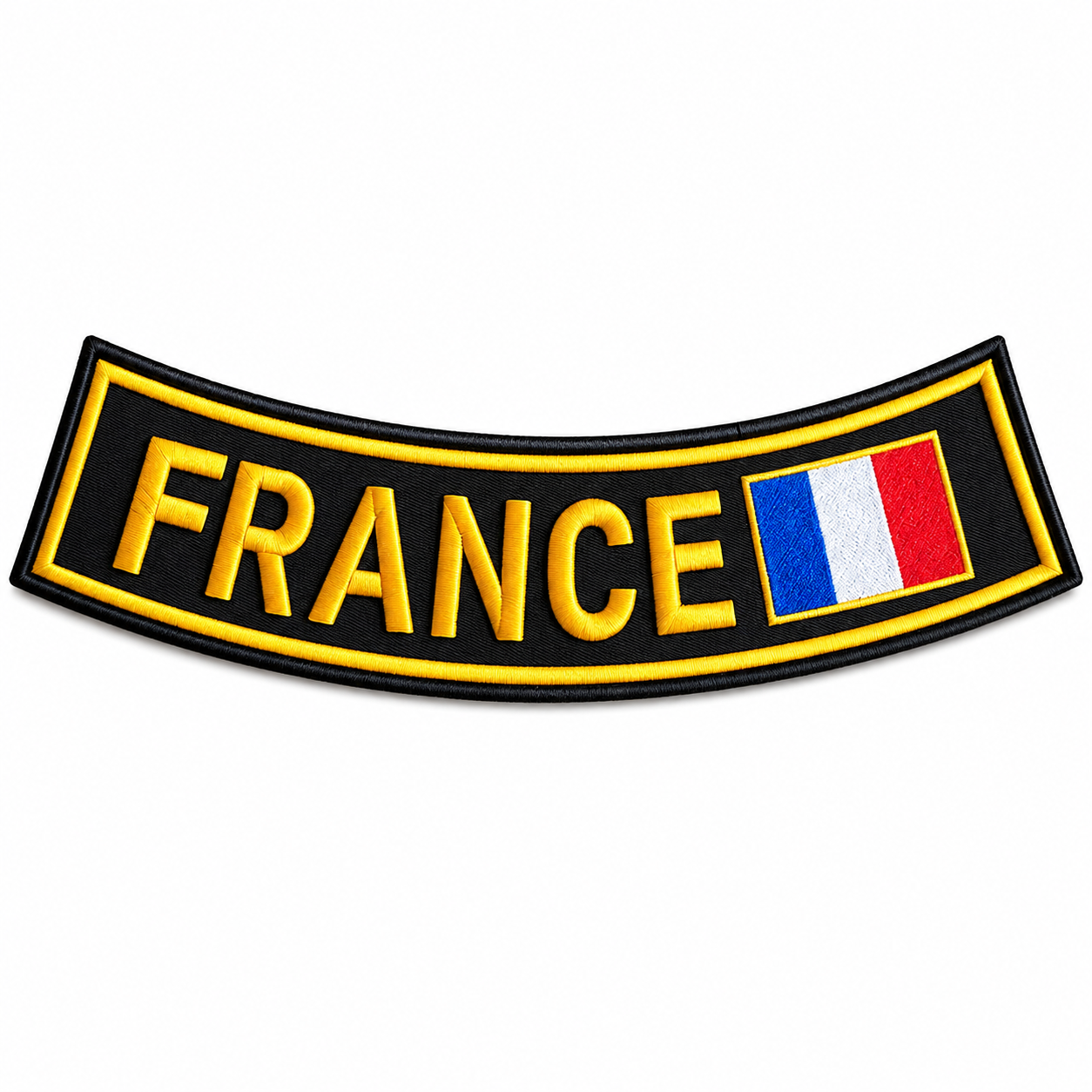 France Rocker Patch | Biker Vest Patch