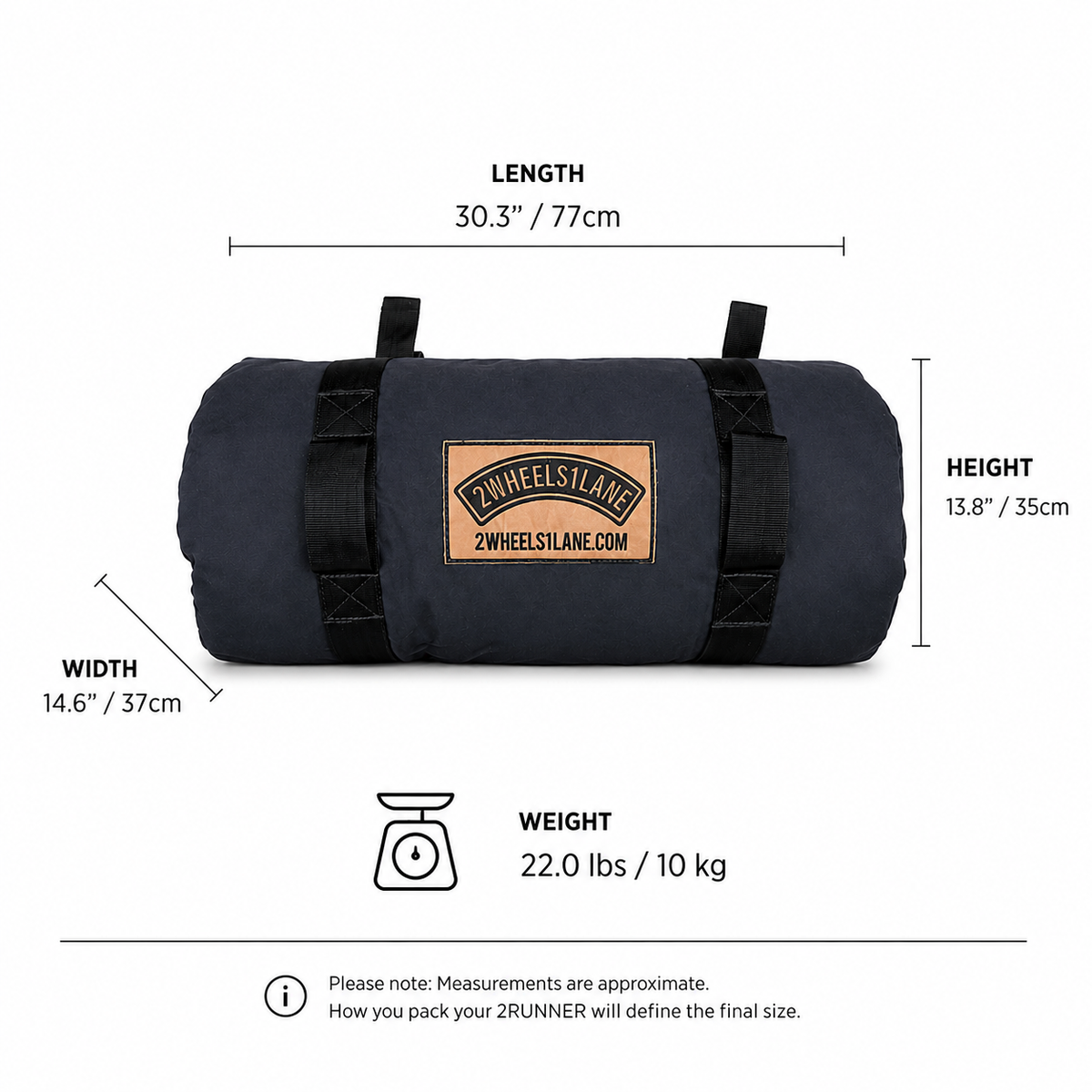 PREORDER 2RUNNER – 2 Person Motorcycle Camping System