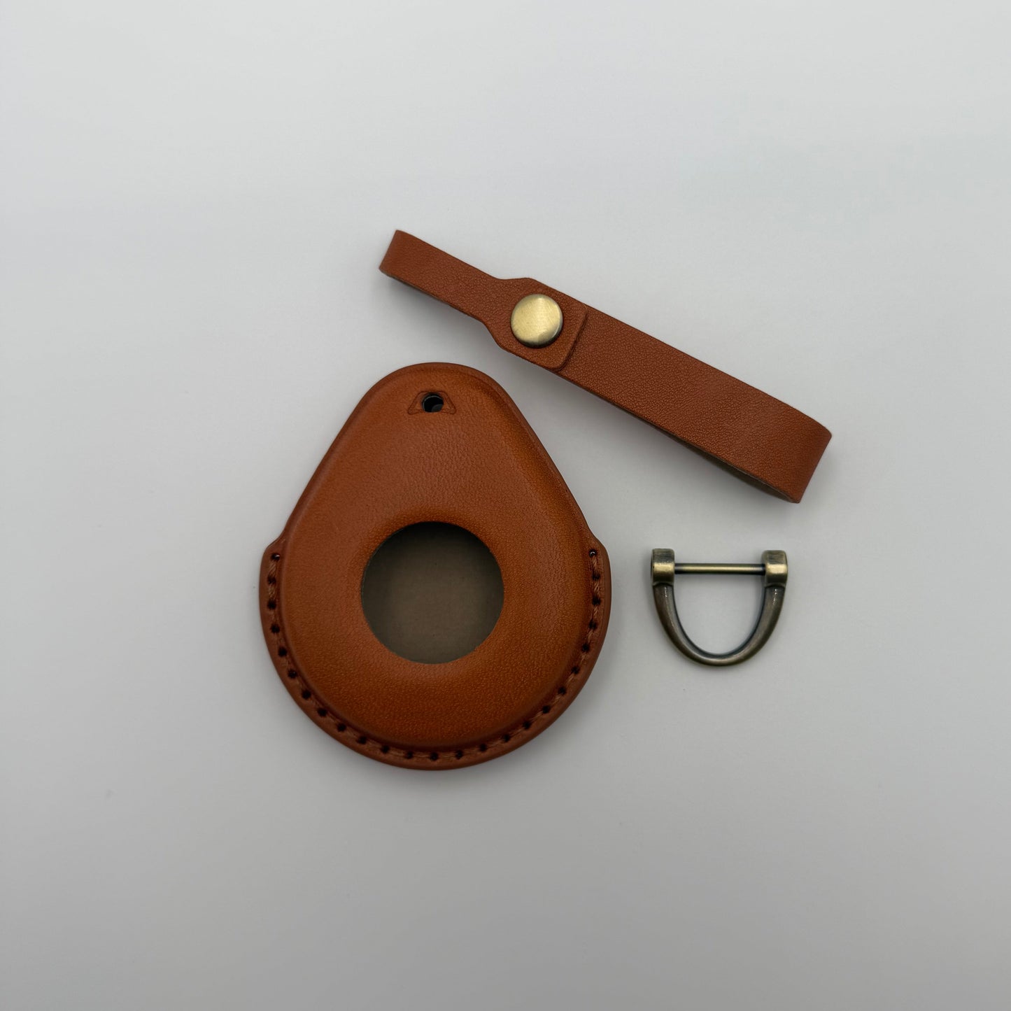 Brown Leather For Harley Davidson Key Fob Cover – 2023 & Earlier