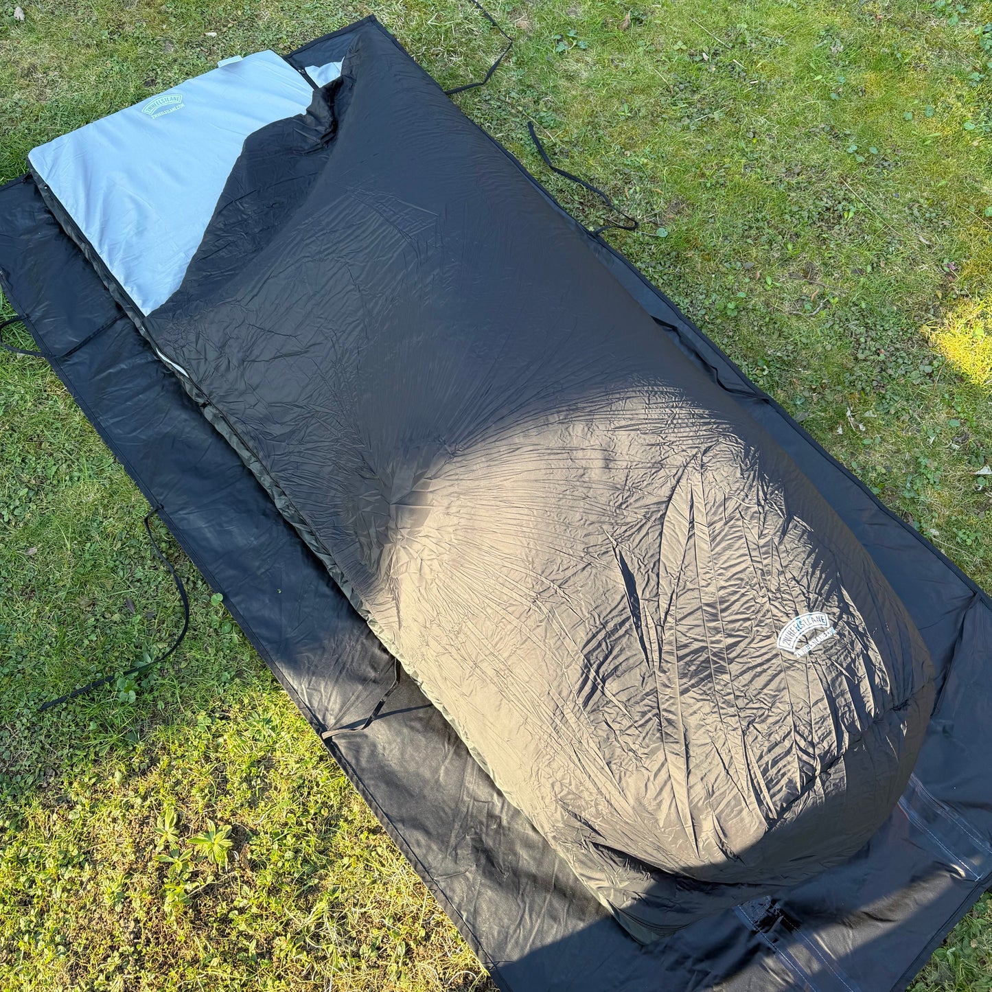 Outlaw Rouge Edition Motorcycle Camping Tent | 2Wheels1Lane Adventure Swag