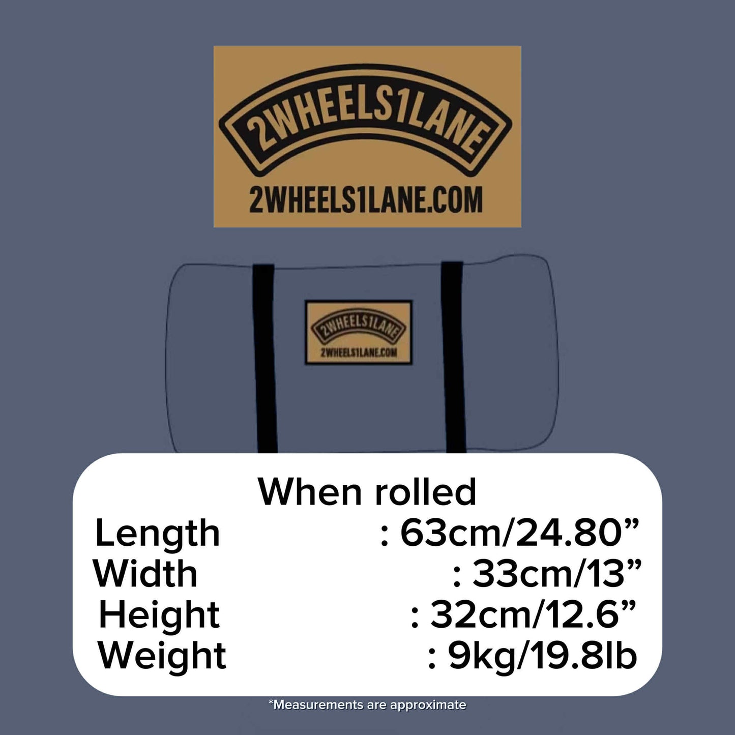 The Outlaw motorcycle camping tent by 2Wheels1Lane, waterproof solo tent for motorcycle camping