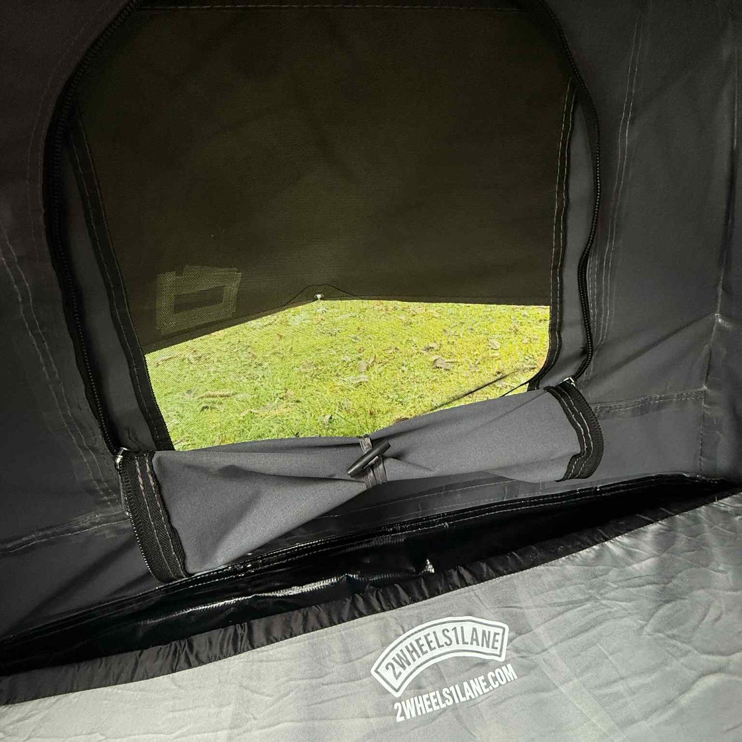 The Outlaw motorcycle camping tent by 2Wheels1Lane, waterproof solo tent for motorcycle camping