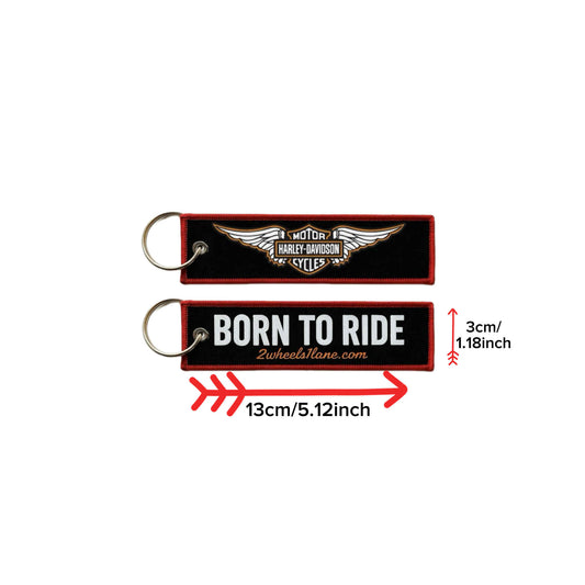 Motorcycle Key Tag – Harley Davidson (13cm x 3cm)