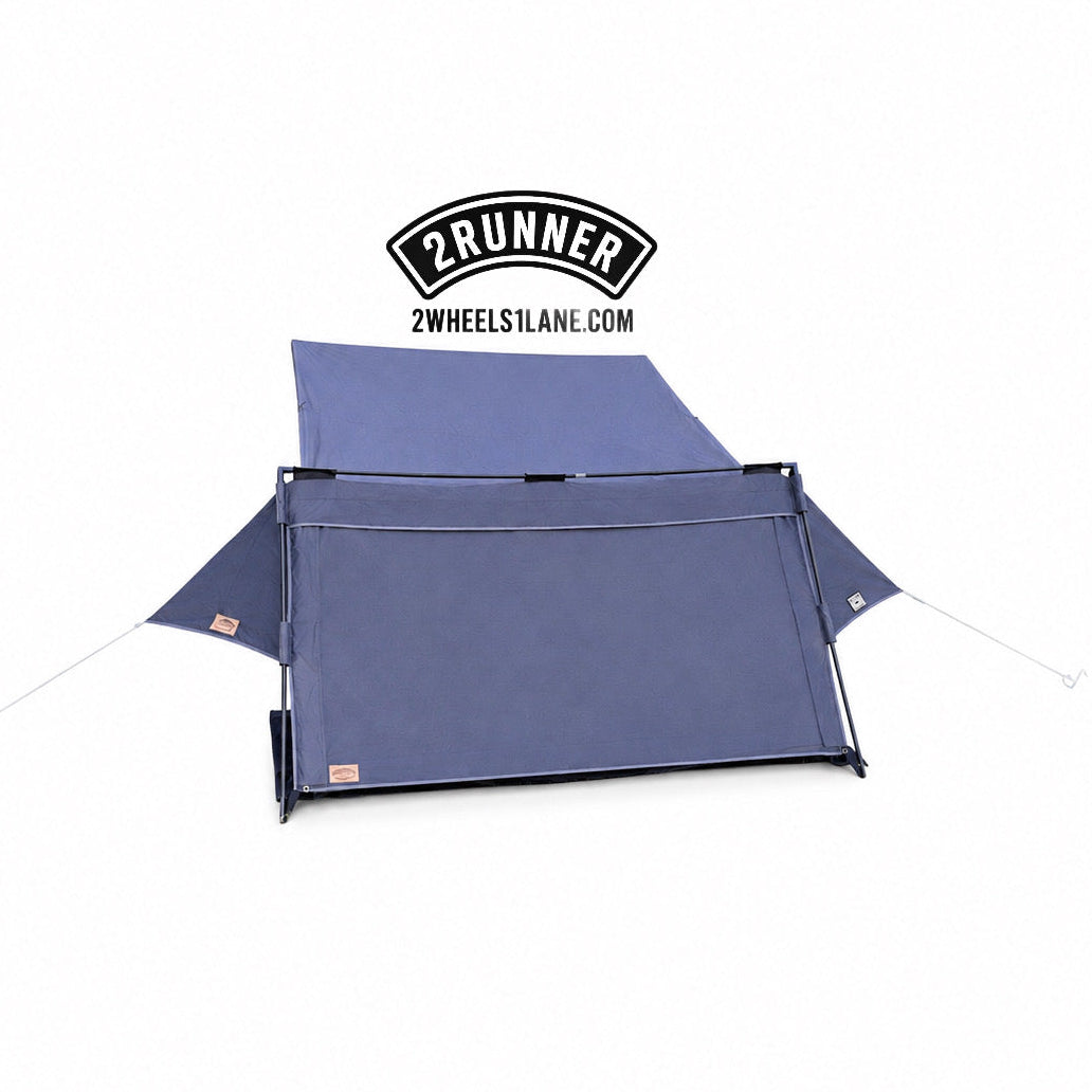 PREORDER 2RUNNER – 2 Person Motorcycle Camping System