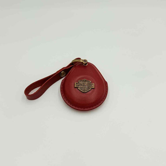 Red Leather Harley-Davidson Key Fob Cover – 2023 & Earlier